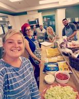 SECU Family House Enjoys Homemade Meal From Tar Heel Basement Team