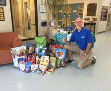 employees host supply drive to support stokes county animal shelter