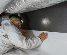 crawl space insulation and encapsulation
