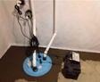 Sump pump in basement