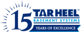 15-Year-Tarheel-Basement-Systems-Logo