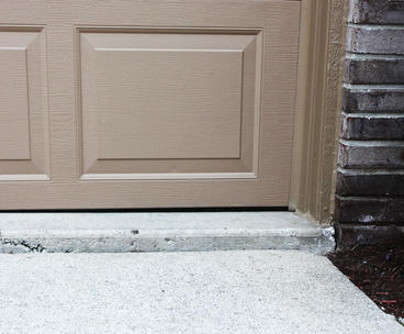 uneven driveway concrete