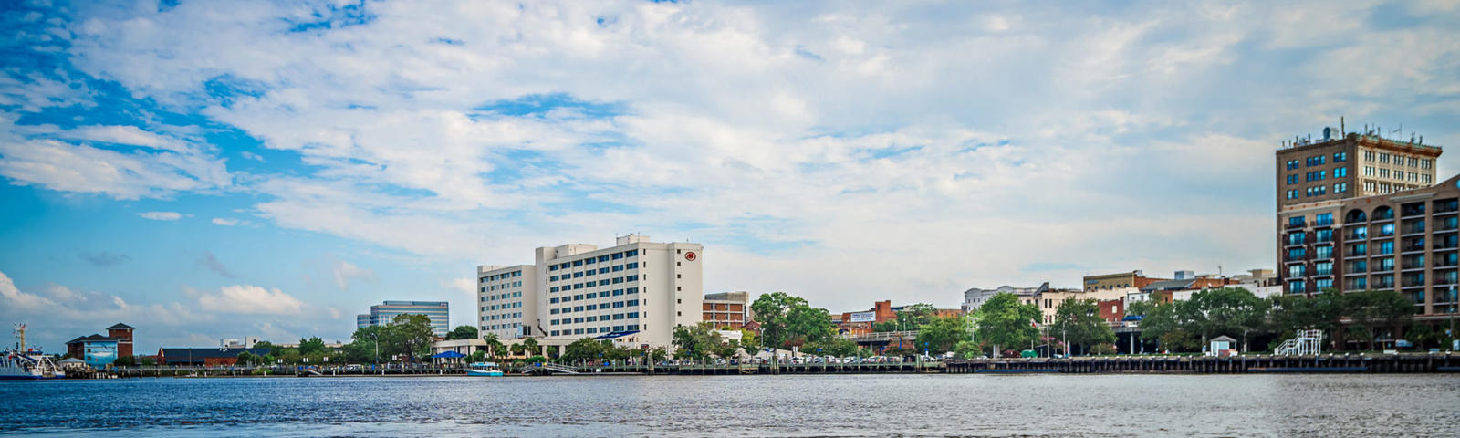 Wilmington from across the river