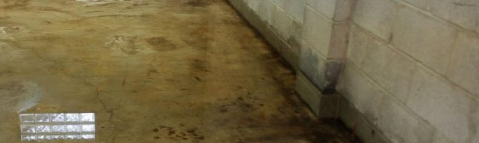 Wtaer flooding basement floor
