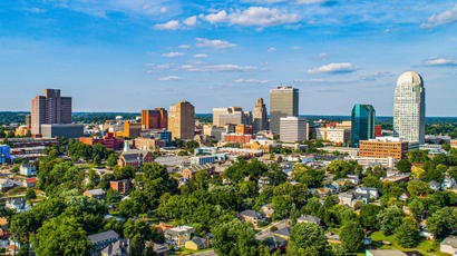 Winston-Salem skyline