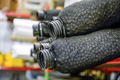 A close-up of AquaStop crawl space drain.