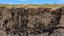 Soil washout and erosion.