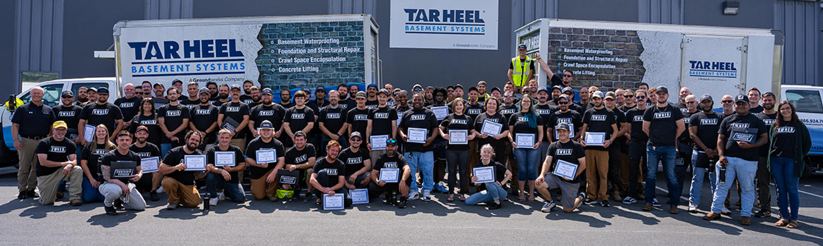 Tar Heel basement System crew