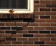 cracking exterior brickwork