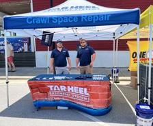 Tar Heel Basement Systems staff at the Big Rock Blue Marlin Tournament