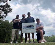 Tar Heel Basement Systems team at the 18th Annual UNCW Seahawk Club Golf Tournament