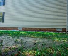 flooded yard