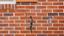 cracked brick wall