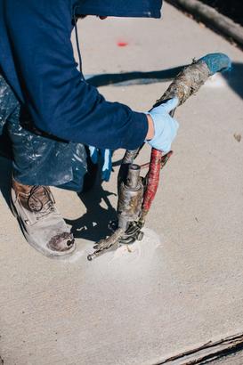 concrete lifting with PolyRenewal