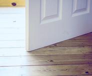 sticking door