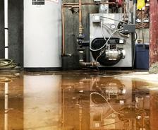 flooded basement