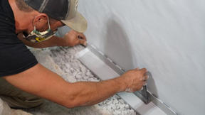 installing interior drainage