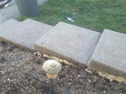 concrete step lifting