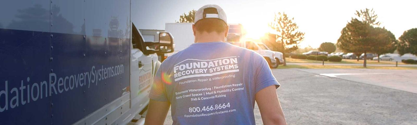 Foundation Recovery Systems Home Page Hero Sunburst