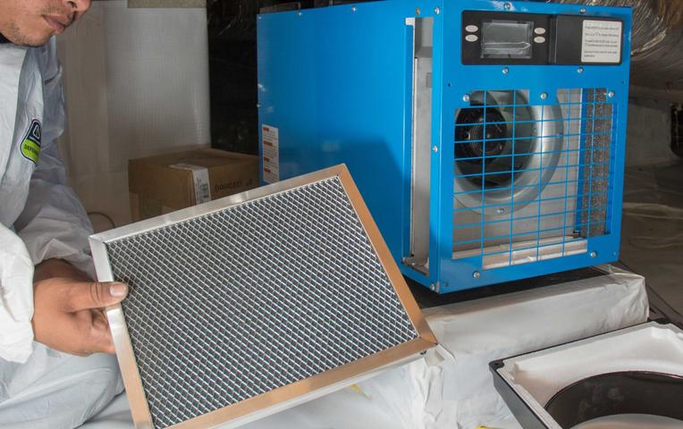 crew hold crawl space dehumidifier screen