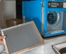 crew hold crawl space dehumidifier screen
