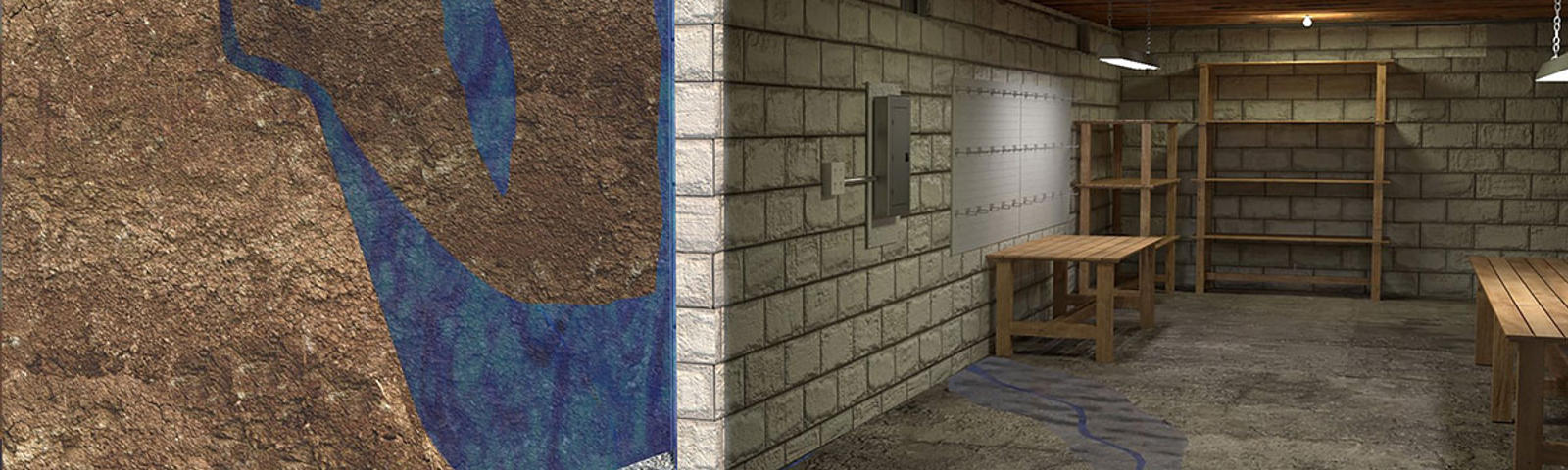 CGI shot depicting the clay bowl effect.