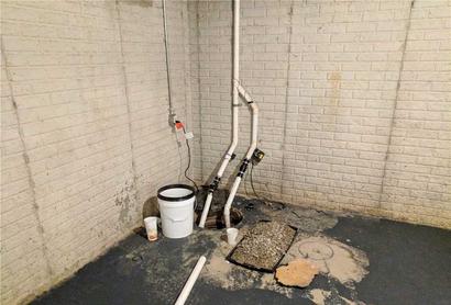 Improper waterproofing job
