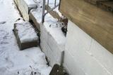 foundation snow and ice prevention