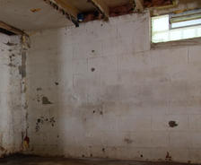 block foundation wall