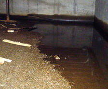 crawl space flood