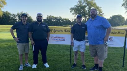 FRS employees at the Summit High School Tigerettes Dance Team Golf Tournament