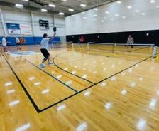 Participants at the Southwest Missouri Senior Games' Pickleball event