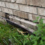 cracked brick foundation