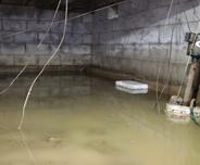 flooded crawl space