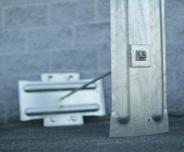Wall Anchor close up shot
