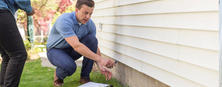 CFI performing foundation inspection.