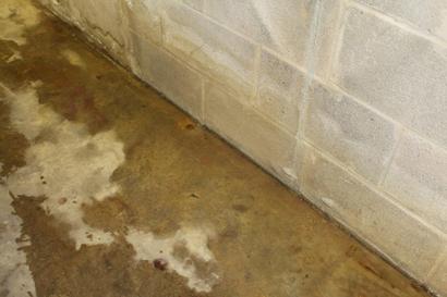 water seeping into basement cove