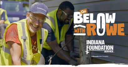 Go Below with Rowe Banner with IFS Branding