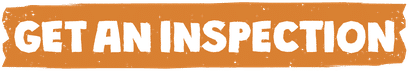 White text on an orange background reads "GET AN INSPECTION.