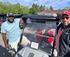 Indiana Foundation Service teammates at the Golf 4 Kids tournament