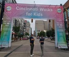 Ohio Basement Authority employees at the Cincinnati Walks for Kids event