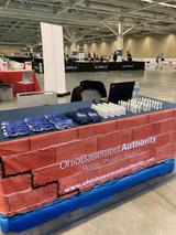 Ohio Basement Authority booth at the annual Pickle in the Land pickleball tournament