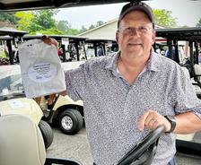 Ohio Basement Authority staff member at the CAMO Golf Scramble